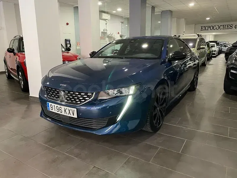 Usado Peugeot 508 GT-line 180 CV (132 kW) 2019 Azul Berlina
