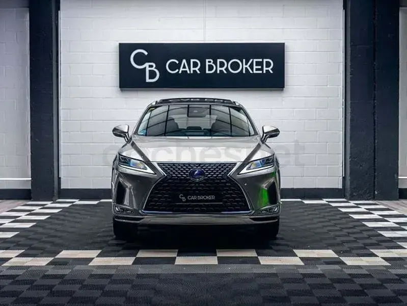 Usado Lexus RX450h Executive Line 313 CV (230 kW) 2020 Gris / plata SUV