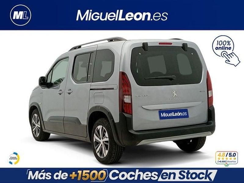 Usado Peugeot Rifter GT-line 110 CV (80 kW) 2019 Gris Monovolumen