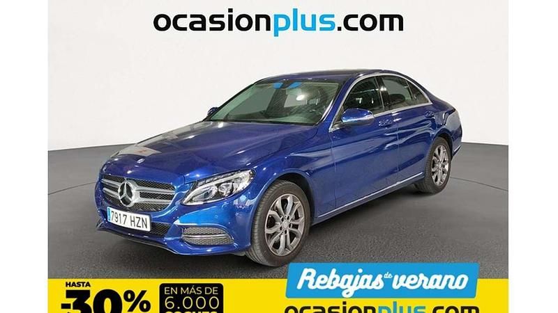 Azul Usado 2014 Mercedes C220 Berlina | 17.990 € (Buen precio) - Imagen 1/4