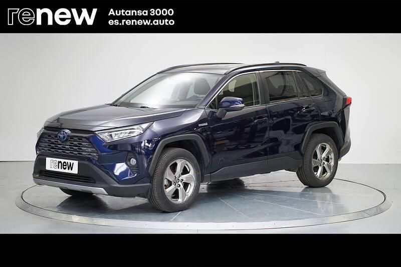 Azul orión Usado 2021 Toyota RAV4 Hybrid Luxury SUV | 30.832 € (Precio justo) - Imagen 1/4