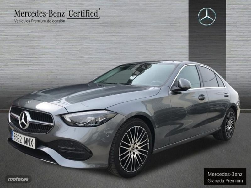 Gris selenita Usado 2024 Mercedes C200 Avantgarde Berlina | 41.900 € (Buen precio) - Imagen 1/4