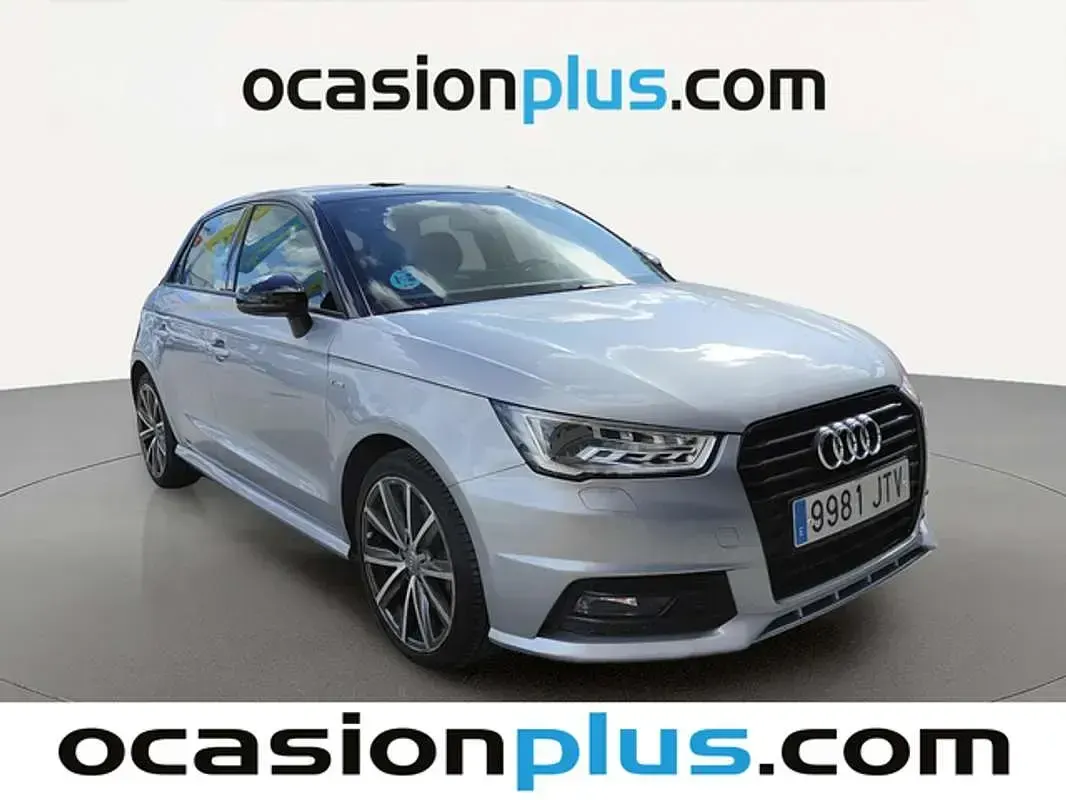 Usado Audi A1 Sportback S-Line 116 CV (85 kW) 2016 Plateado Utilitario