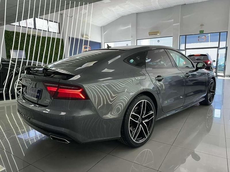 Usado Audi A7 Sportback S-Line 272 CV (200 kW) 2017 Gris Utilitario