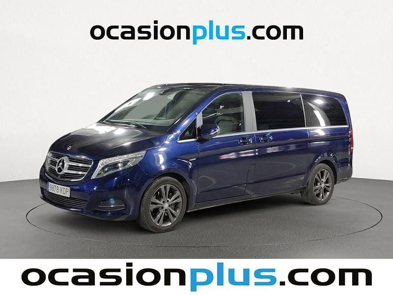 Azul Usado 2017 Mercedes V250 Avantgarde Monovolumen | 44.900 € (Precio justo) - Imagen 1/4