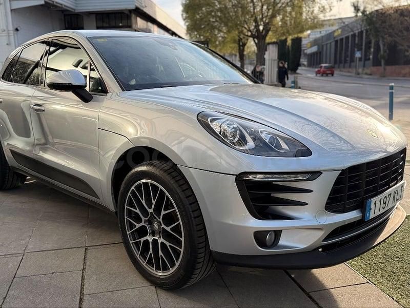 Usado Porsche Macan 245 CV (180 kW) 2018 Gris / plata SUV