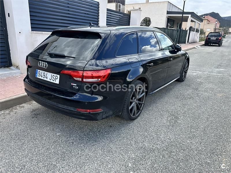 Usado Audi A4 S-Line 150 CV (110 kW) 2016 Negro Familiar