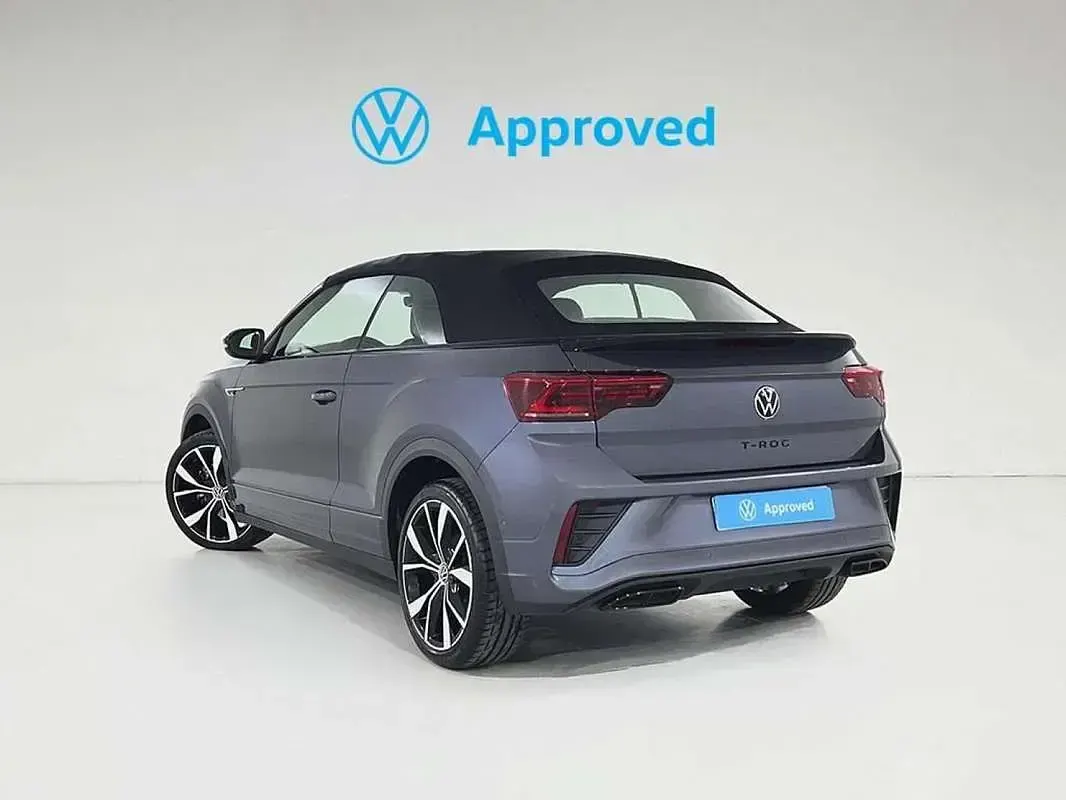 Usado VW T-Roc Cabriolet R-line 150 CV (110 kW) 2025 Negro Descapotable