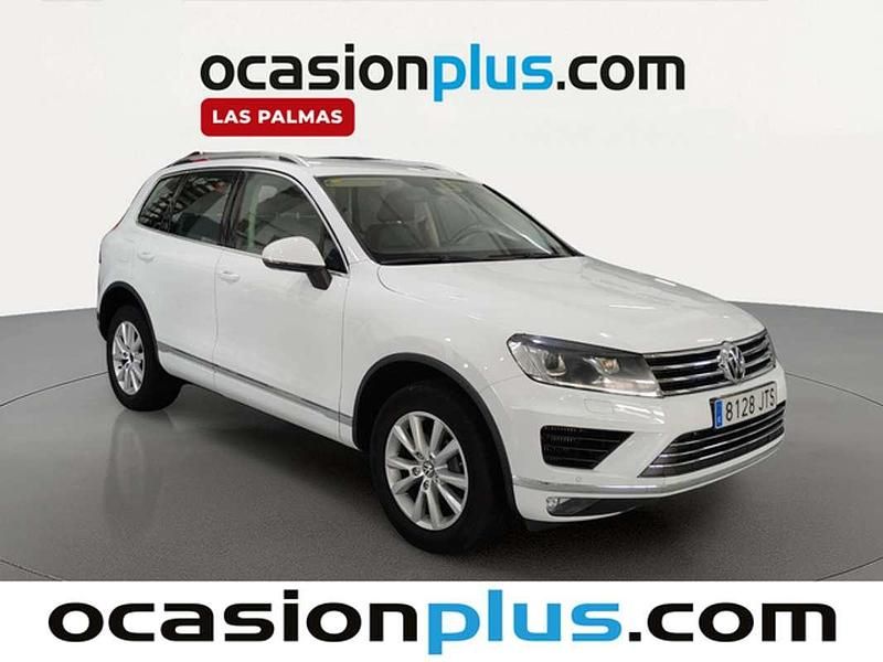 Usado VW Touareg 204 CV (150 kW) 2016 Blanco SUV