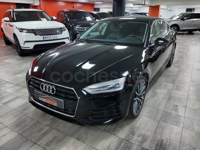 Usado Audi A5 Sportback 150 CV (110 kW) 2019 Negro Utilitario