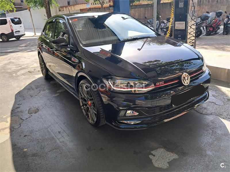 Usado VW Polo GTI 200 CV (147 kW) 2018 Negro Utilitario