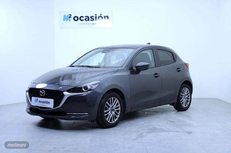 Gris Usado 2022 Mazda 2 Berlina | 17.990 € (Un poco caro) - Imagen 1/4