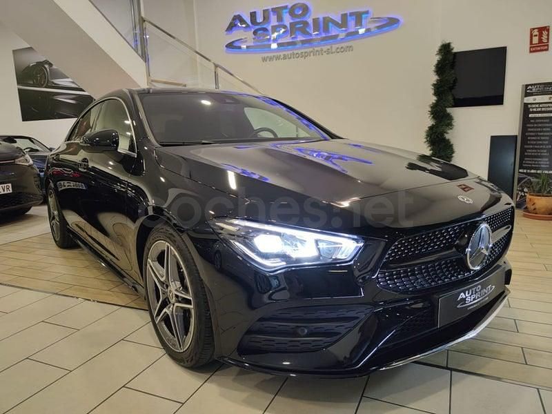 Usado Mercedes CLA220 190 CV (139 kW) 2022 Negro Berlina