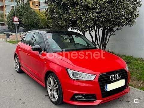 Usado Audi A1 Sportback Attraction 95 CV (69 kW) 2017 Rojo Utilitario