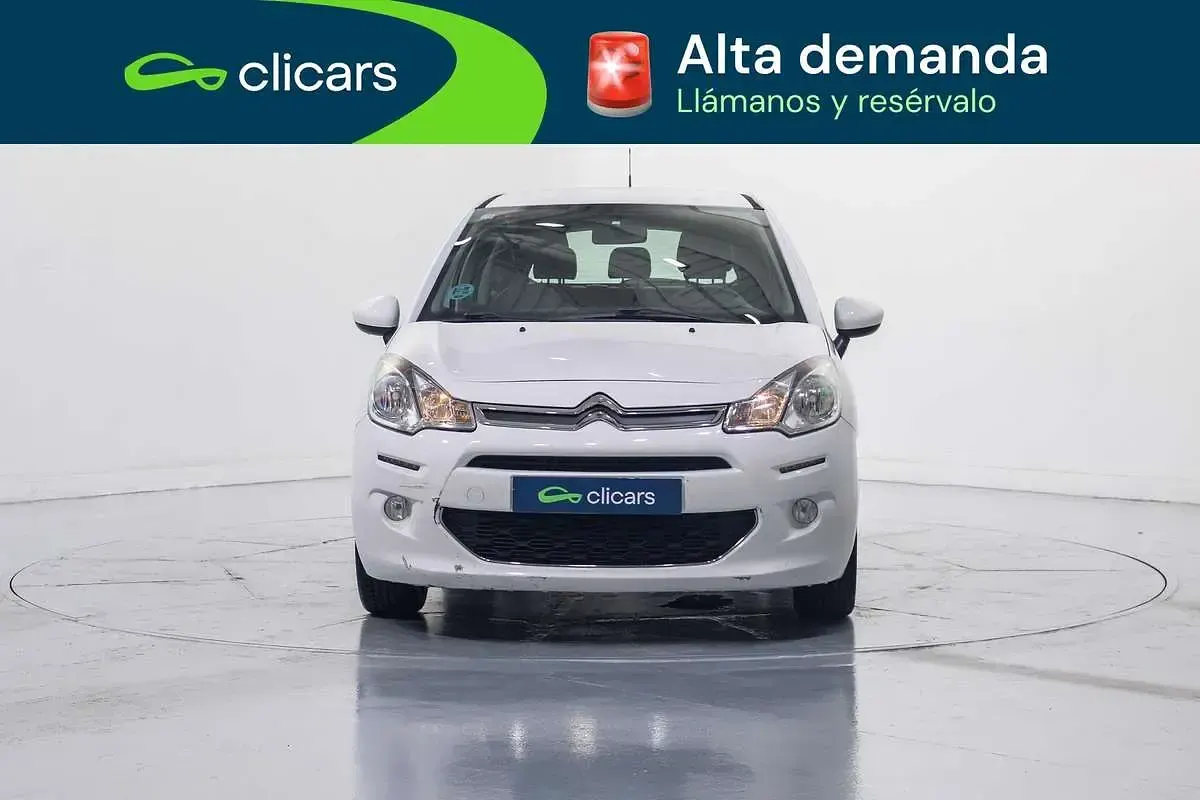 Usado Citroën C3 Live 82 CV (60 kW) 2016 Blanco Utilitario