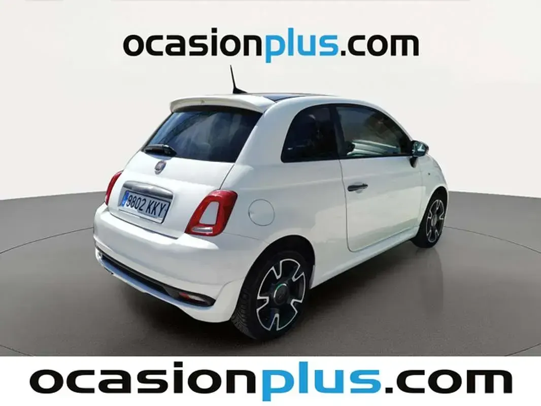 Usado Fiat 500 S 69 CV (50 kW) 2018 Blanco Utilitario