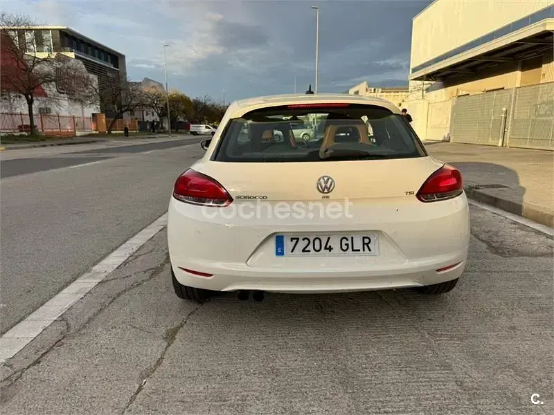 Usado VW Scirocco 160 CV (117 kW) 2009 Blanco Coupe