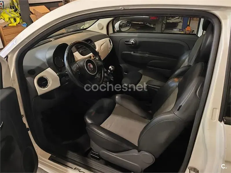 Usado Fiat 500 Lounge 75 CV (55 kW) 2010 Beige Berlina