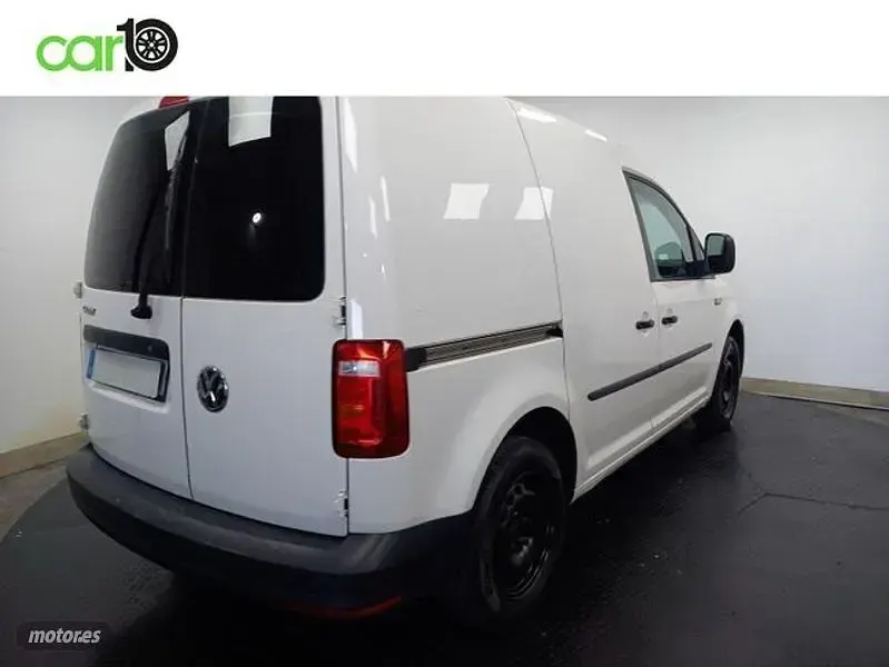 Usado VW Caddy 102 CV (75 kW) 2020 Blanco Monovolumen
