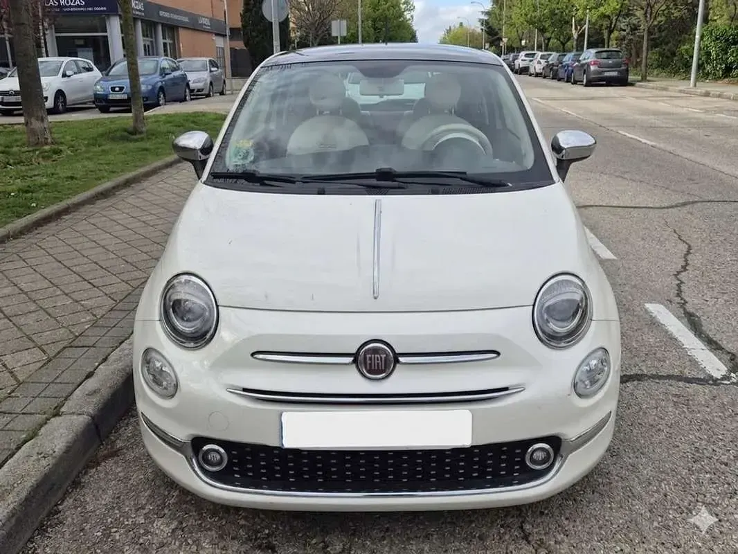 Usado Fiat 500 Mirror 69 CV (50 kW) 2018 Blanco Utilitario