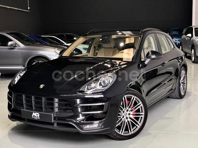 Negro Usado 2015 Porsche Macan Turbo SUV | 38.400 € (Precio justo) - Imagen 1/4