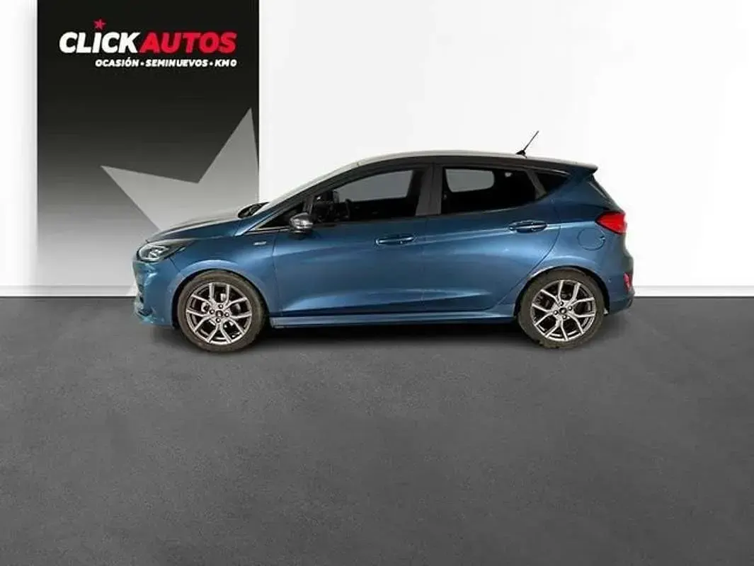 Occasion Ford Fiesta ST-Line 125 PK (91 kW) 2022 Blauw Hatchback