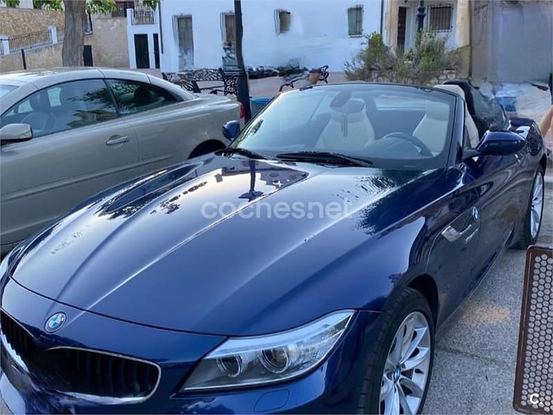 Azul Usado 2014 BMW Z4 Descapotable | 24.950 € (Precio justo) - Imagen 1/4