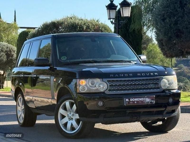 Negro Usado 2007 Land Rover Range Rover Vogue SUV | 16.700 € (Precio justo) - Imagen 1/4