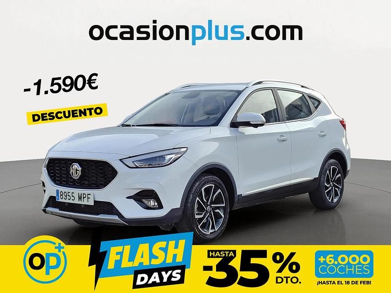 Usado MG ZS Luxury 106 CV (77 kW) 2024 Blanco Recogida