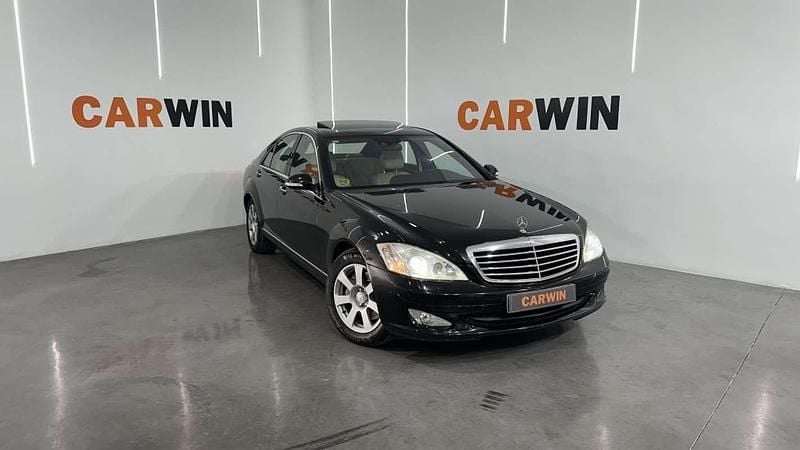 Negro Usado 2008 Mercedes S320 Berlina | 9900 € (Precio justo) - Imagen 1/4