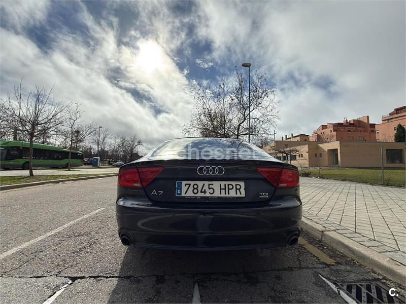 Usado Audi A7 Sportback 204 CV (150 kW) 2013 Negro Utilitario