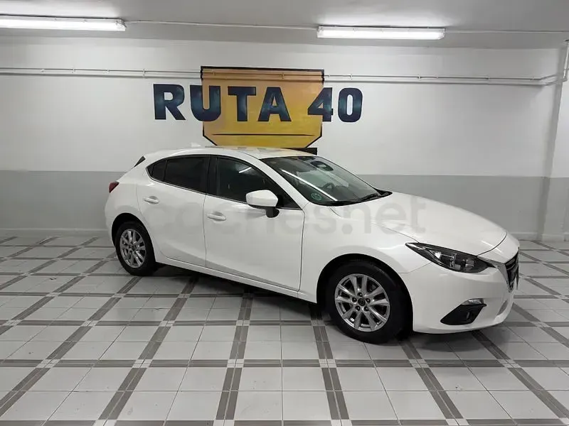 Usado Mazda 3 Style 150 CV (110 kW) 2016 Blanco Berlina