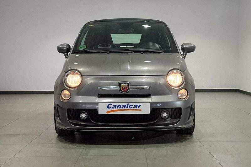 Usado Abarth 500 136 CV (100 kW) 2014 Gris Utilitario