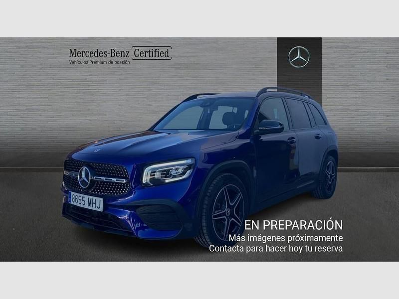 Azul Usado 2023 Mercedes GLB200 AMG line SUV | 38.990 € (Precio justo) - Imagen 1/4