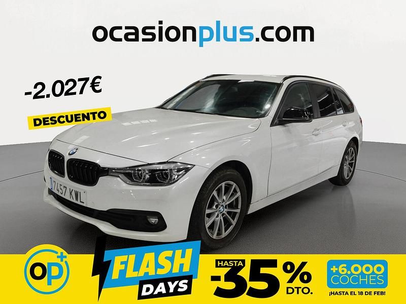 Usado BMW 318 150 CV (110 kW) 2019 Blanco Familiar