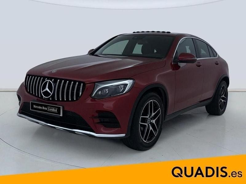Usado Mercedes GLC250 211 CV (155 kW) 2017 Rojo Coupe
