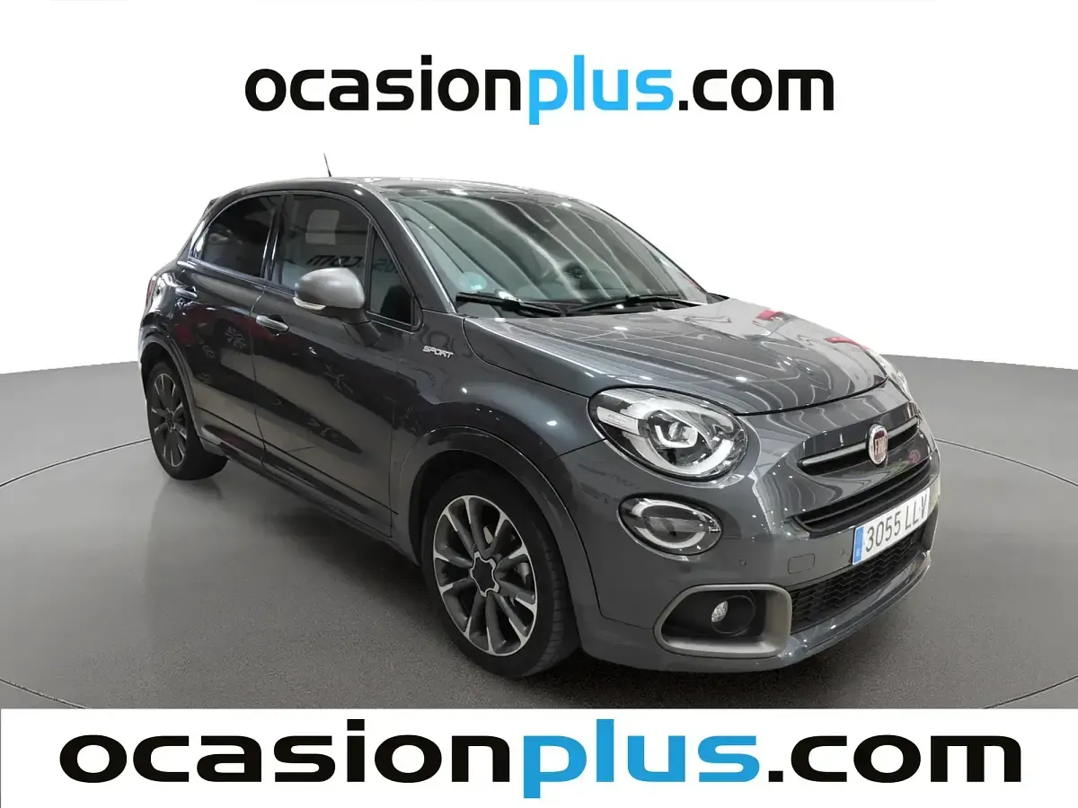 Usado Fiat 500X Sport 120 CV (88 kW) 2020 Gris SUV