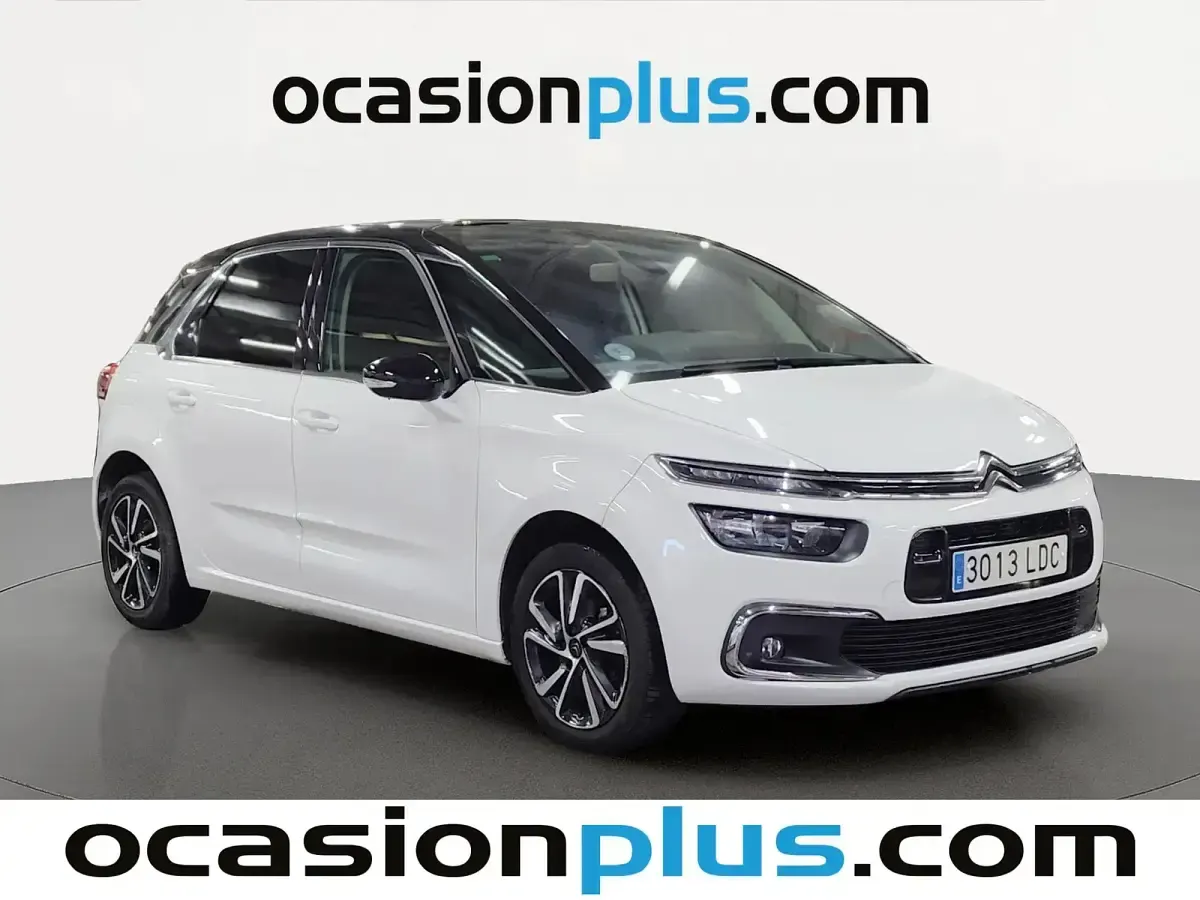 Usado Citroën C4 Feel 130 CV (95 kW) 2019 Blanco Monovolumen