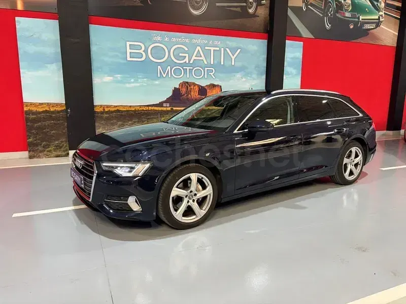 Usado Audi A6 204 CV (150 kW) 2019 Azul Familiar