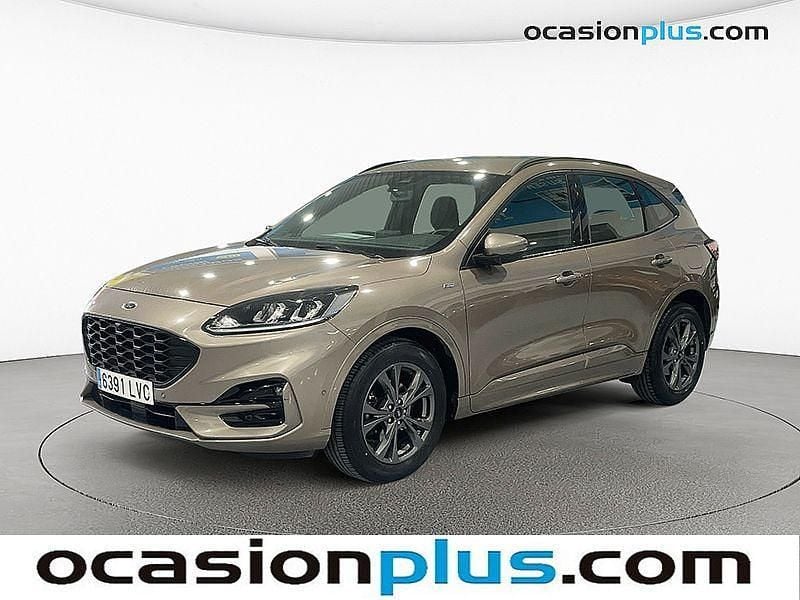 Gris plata Usado 2021 Ford Kuga ST-Line SUV | 13.773 € (Super precio) - Imagen 1/4