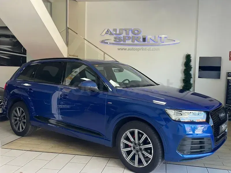 Usado Audi Q7 Sport 218 CV (160 kW) 2016 Azul SUV