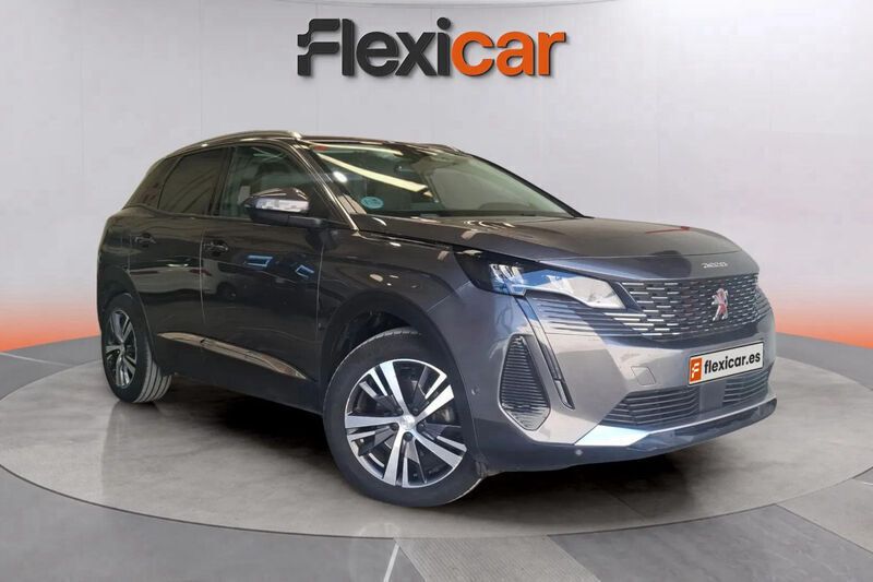 Gris Usado 2021 Peugeot 3008 Allure SUV | 16.390 € (Precio justo) - Imagen 1/4
