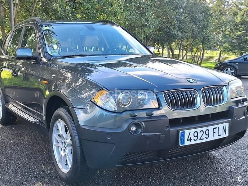 Usado BMW X3 218 CV (160 kW) 2007 Verde SUV
