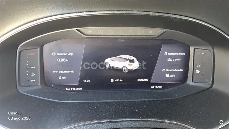 Usado Seat Arona XCELLENCE 115 CV (84 kW) 2019 Rojo SUV