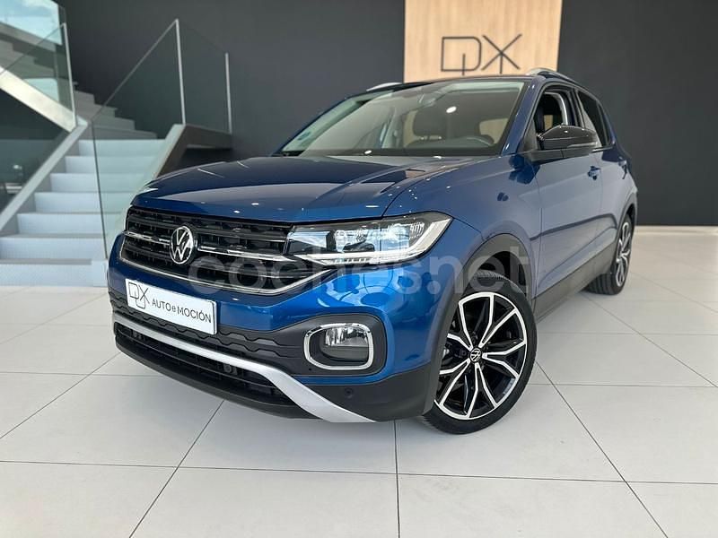 Azul Usado 2021 VW T-Cross Sport SUV | 20.690 € (Un poco caro) - Imagen 1/4