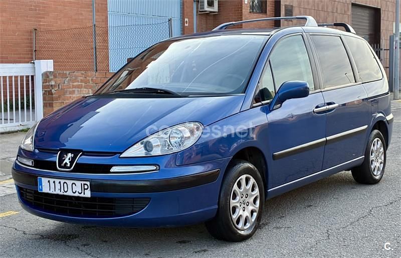 Azul Usado 2003 Peugeot 807 Monovolumen | 2000 € - Imagen 1/4
