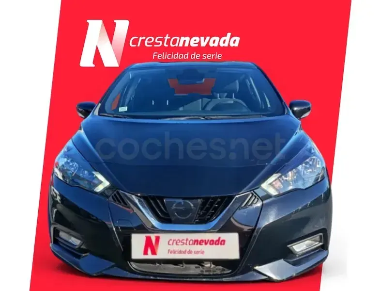 Usado Nissan Micra Acenta 92 CV (67 kW) 2022 Negro Utilitario