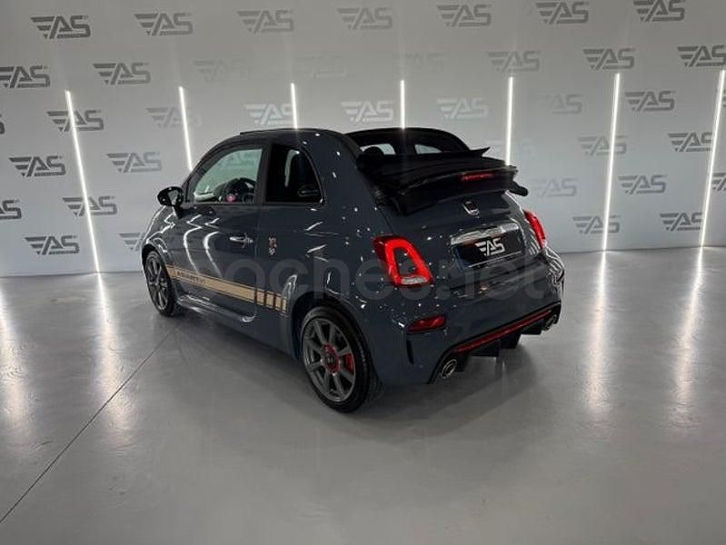 Usado Fiat 500 Abarth 145 CV (106 kW) 2017 Gris / plata Descapotable
