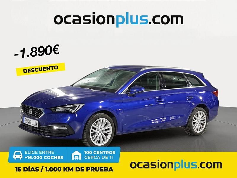Azul Usado 2020 Seat Leon XCELLENCE Familiar | 20.790 € (Un poco caro) - Imagen 1/4