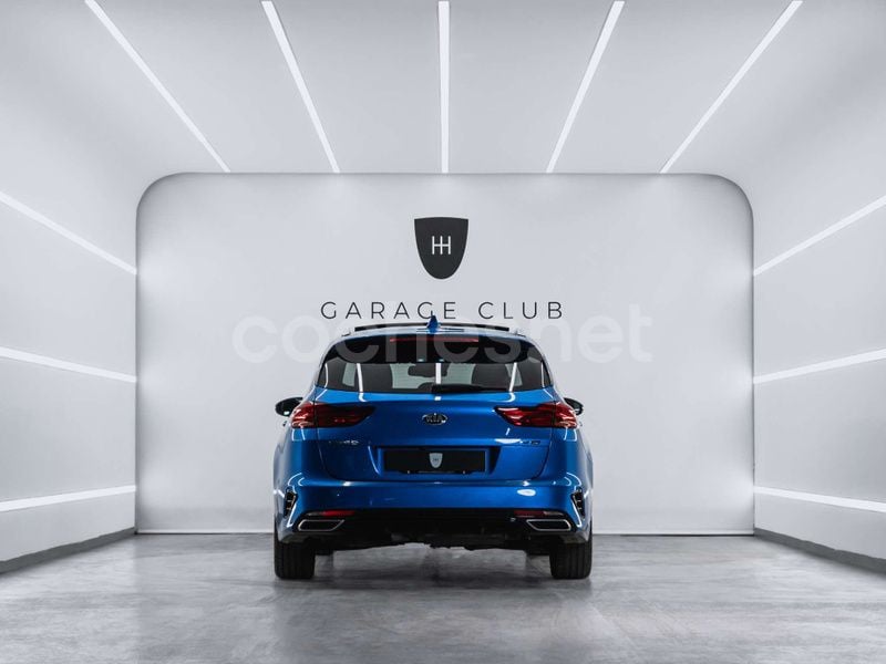 Usado Kia Ceed GT GT-Line 136 CV (100 kW) 2019 Azul Familiar